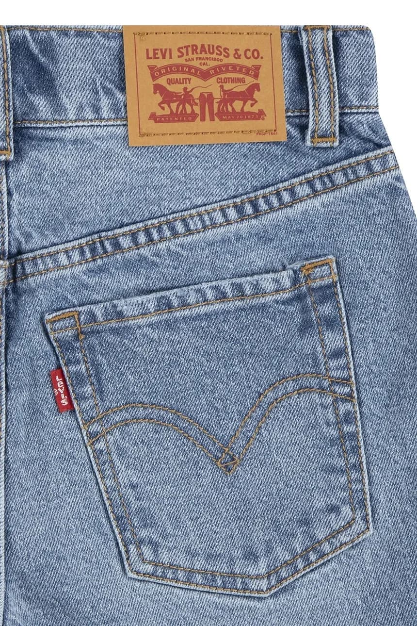 Детские джинсовые шорты 94 BAGGY SHORT - фото 4