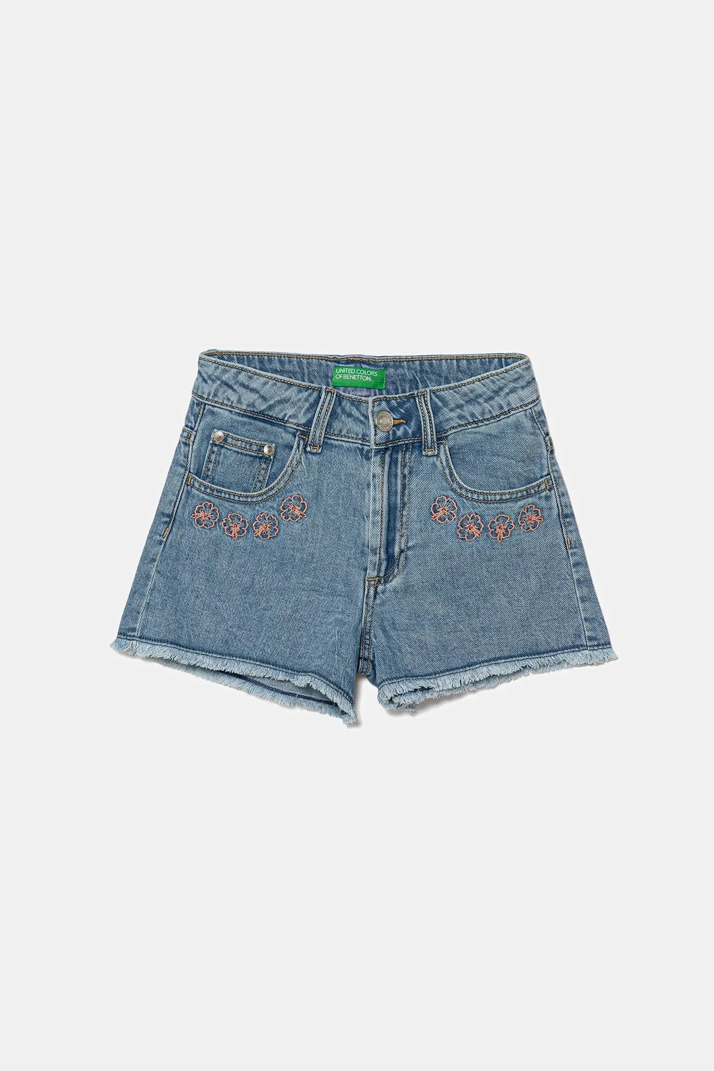 Детские джинсовые шорты