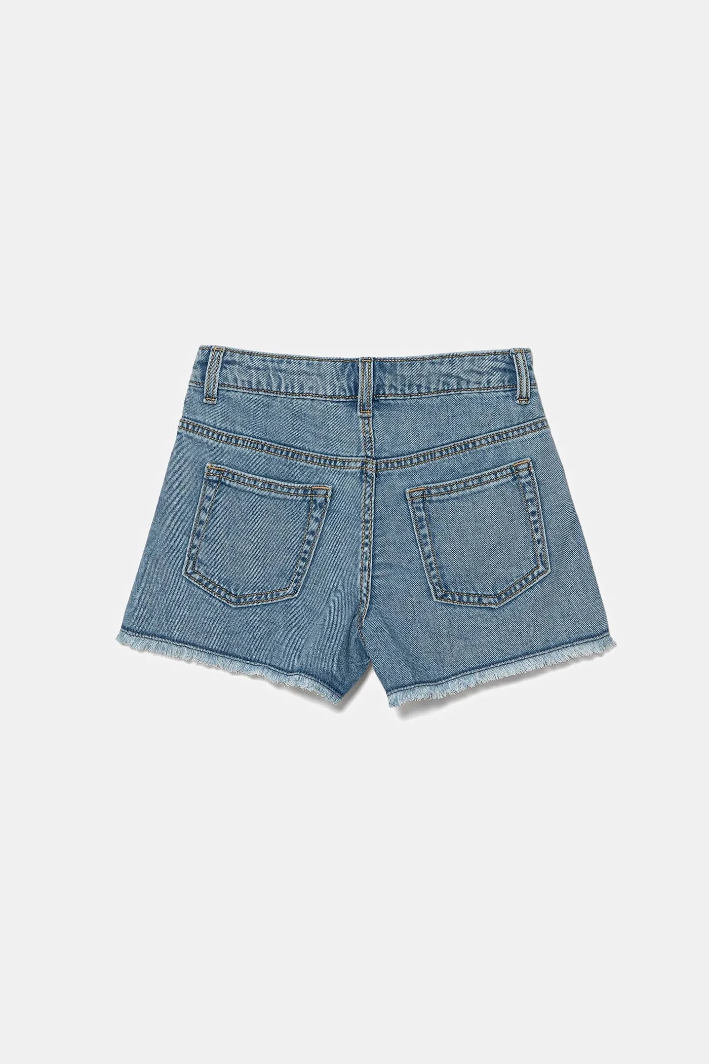 Детские джинсовые шорты - фото 2
