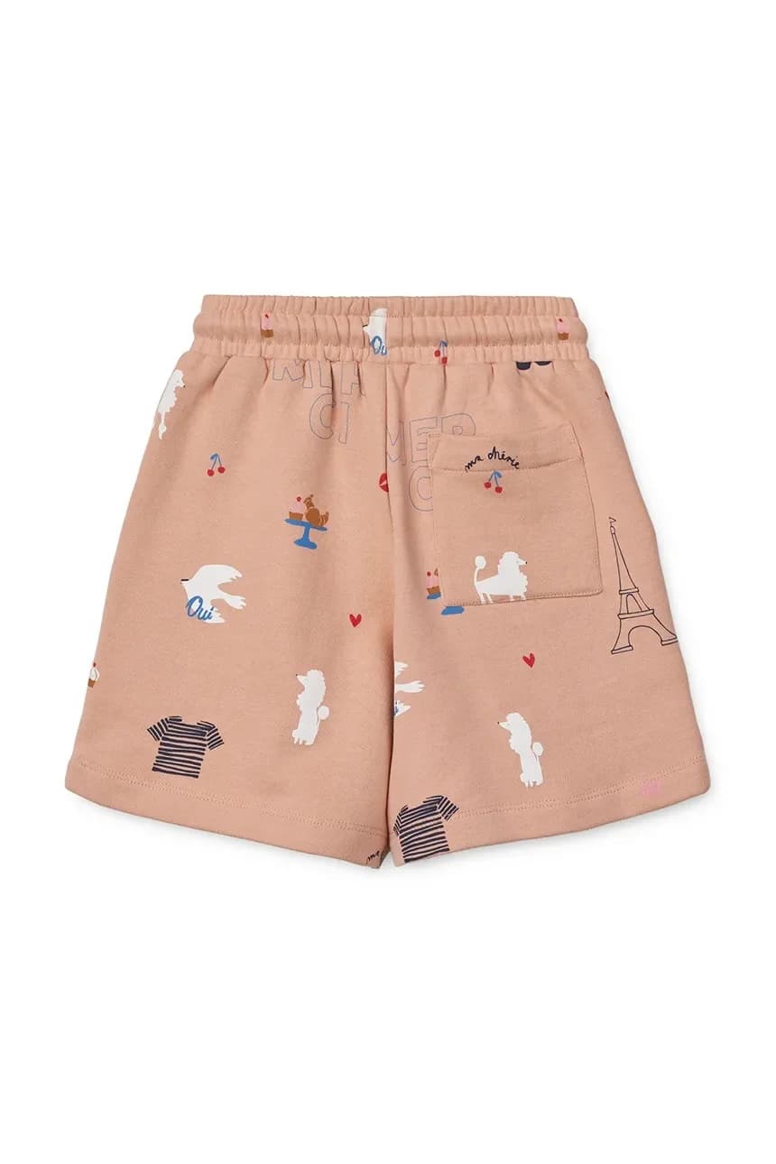 Детские хлопковые шорты Gram Printed Sweatshorts - фото 3