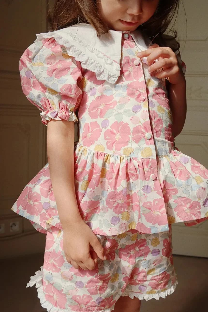 Детские хлопковые шорты COEUR SHORTS GOTS - фото 3