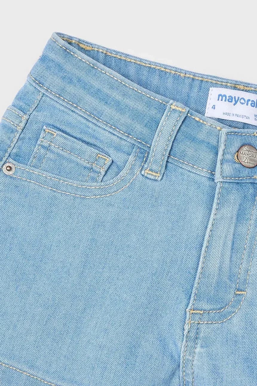 Детские джинсовые шорты - фото 4