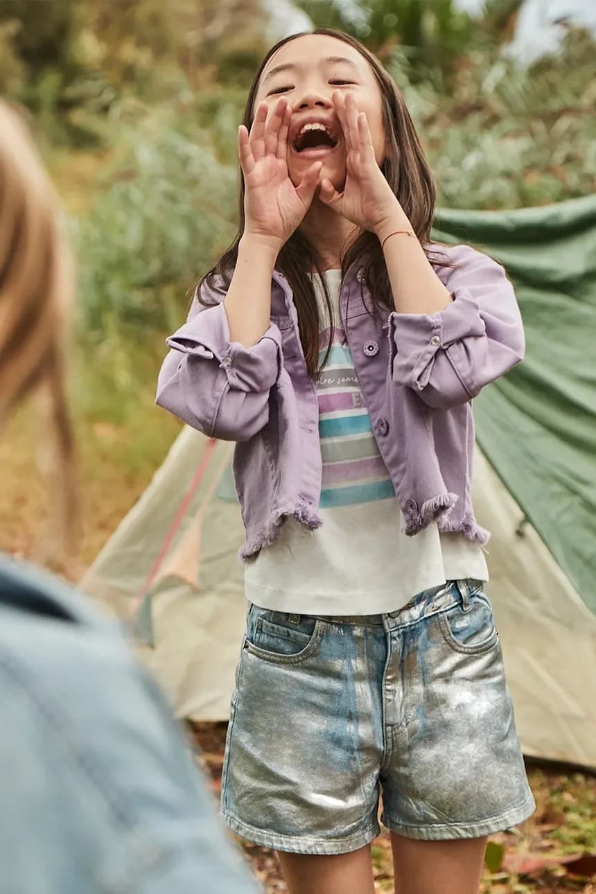 Детские джинсовые шорты