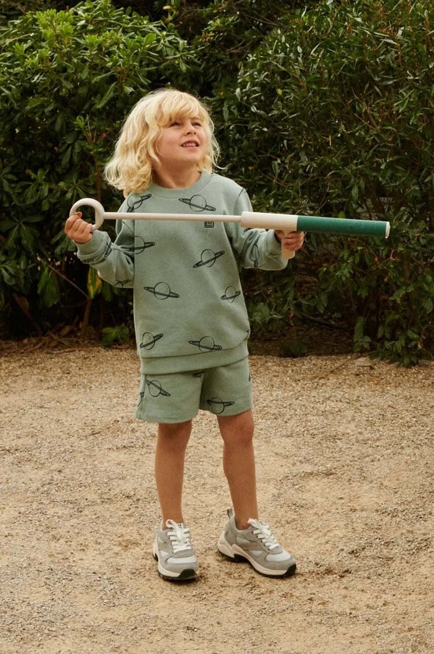 Детские хлопковые шорты Gram Printed Sweatshorts