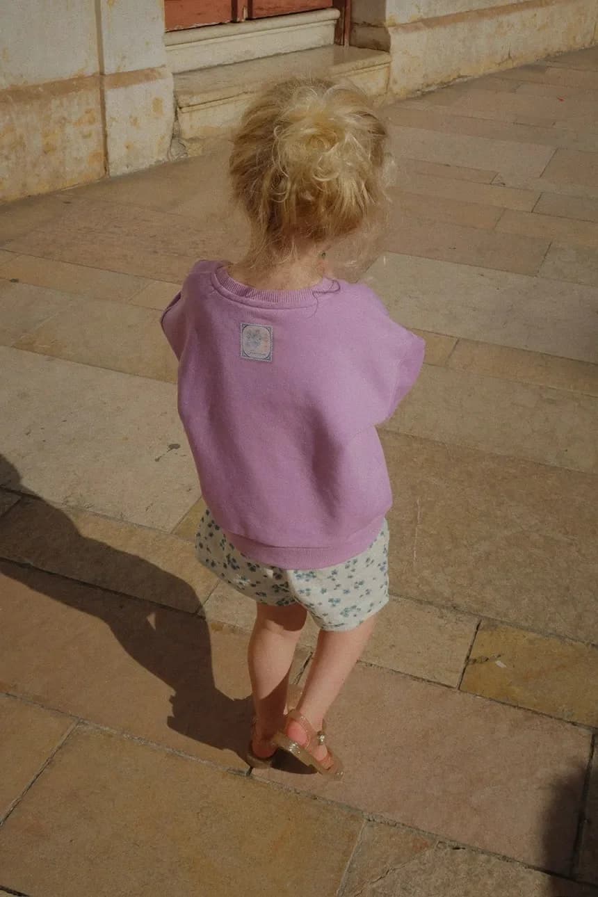 Детские хлопковые шорты RHW X KS MIOBLU SHORTIE GOTS - фото 9