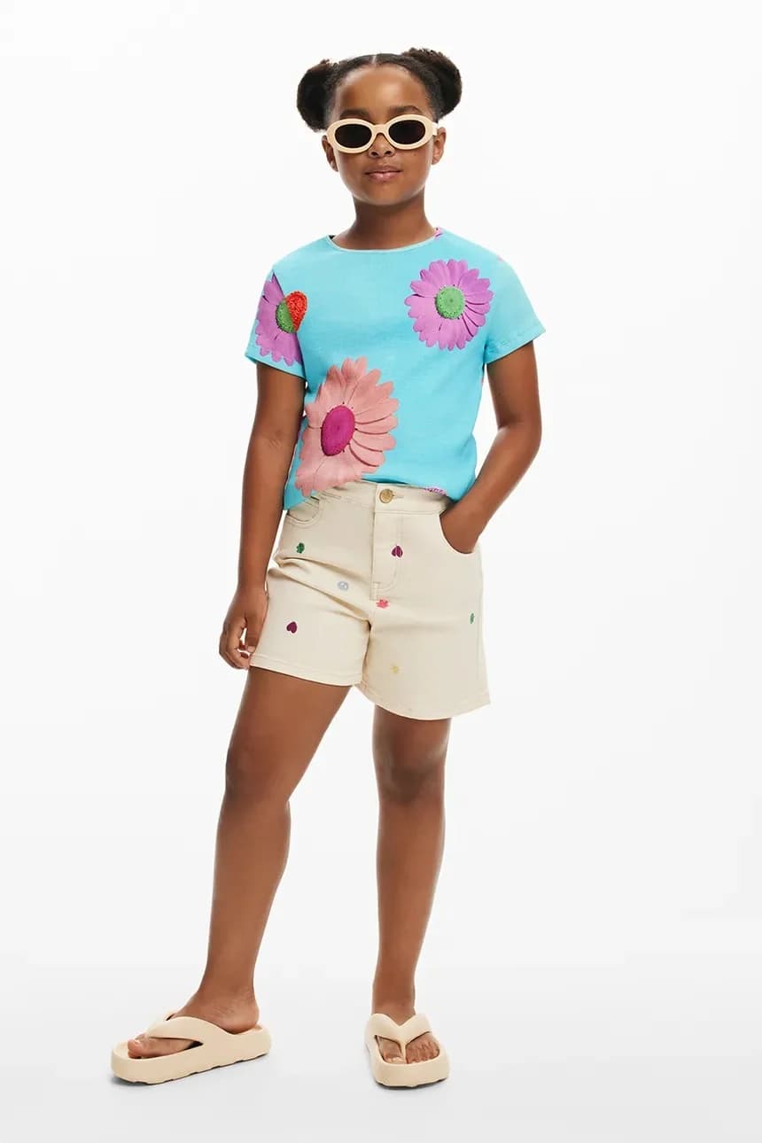 Детские джинсовые шорты