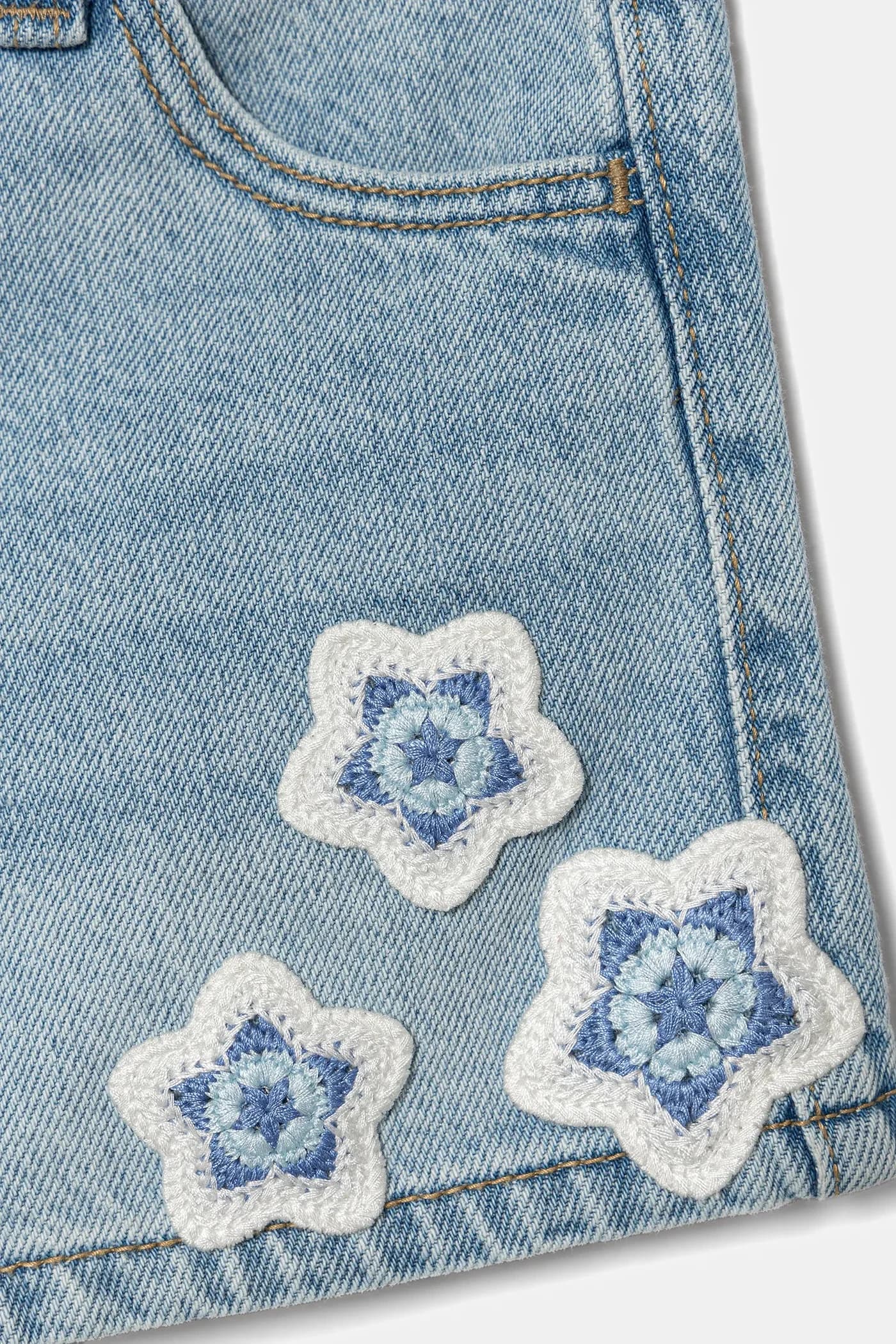 Детские джинсовые шорты - фото 3