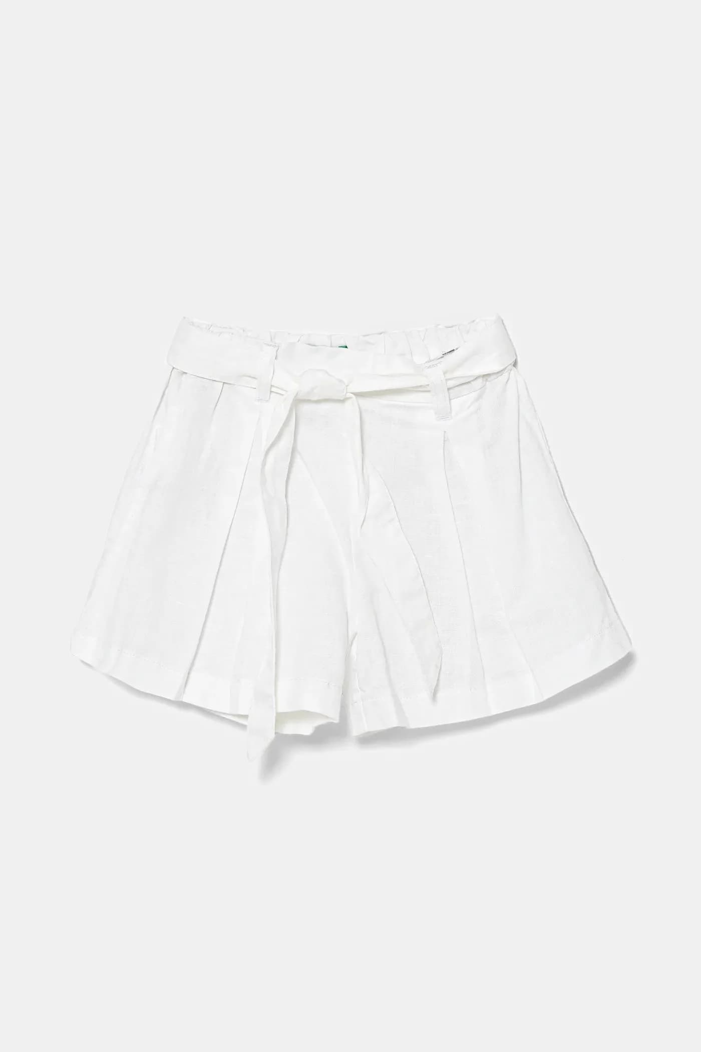 Детские льняные шорты