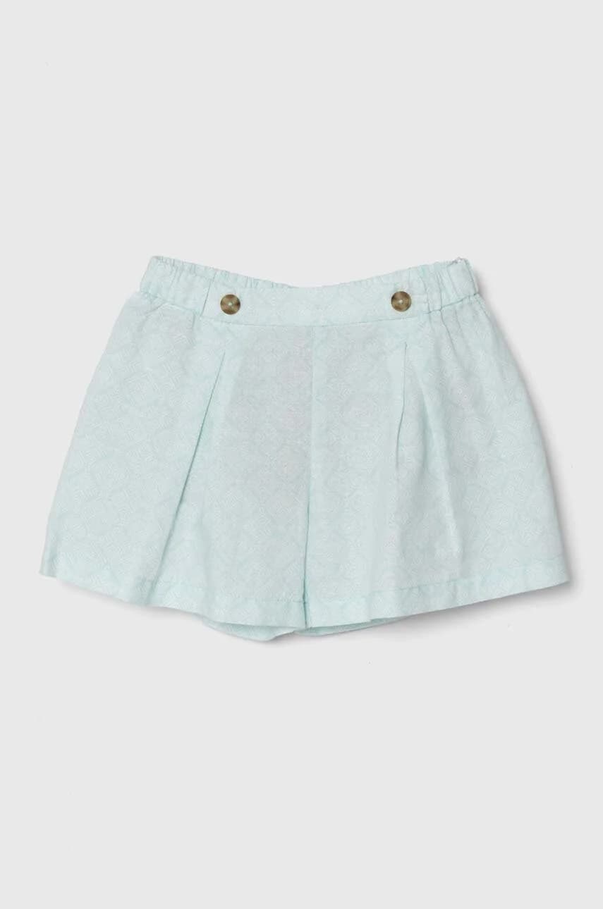 Детские льняные шорты