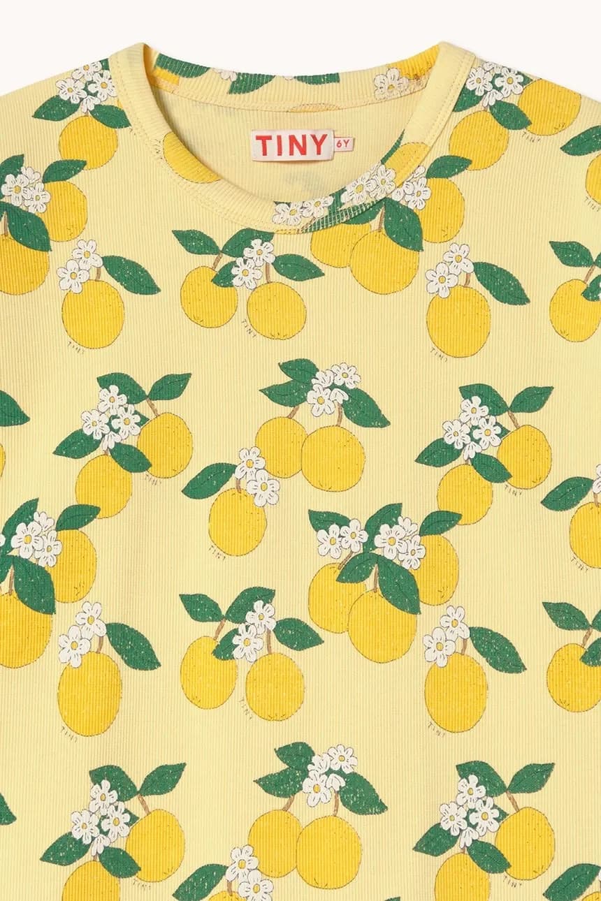 Детская футболка ORANGE RIB TEE - фото 4