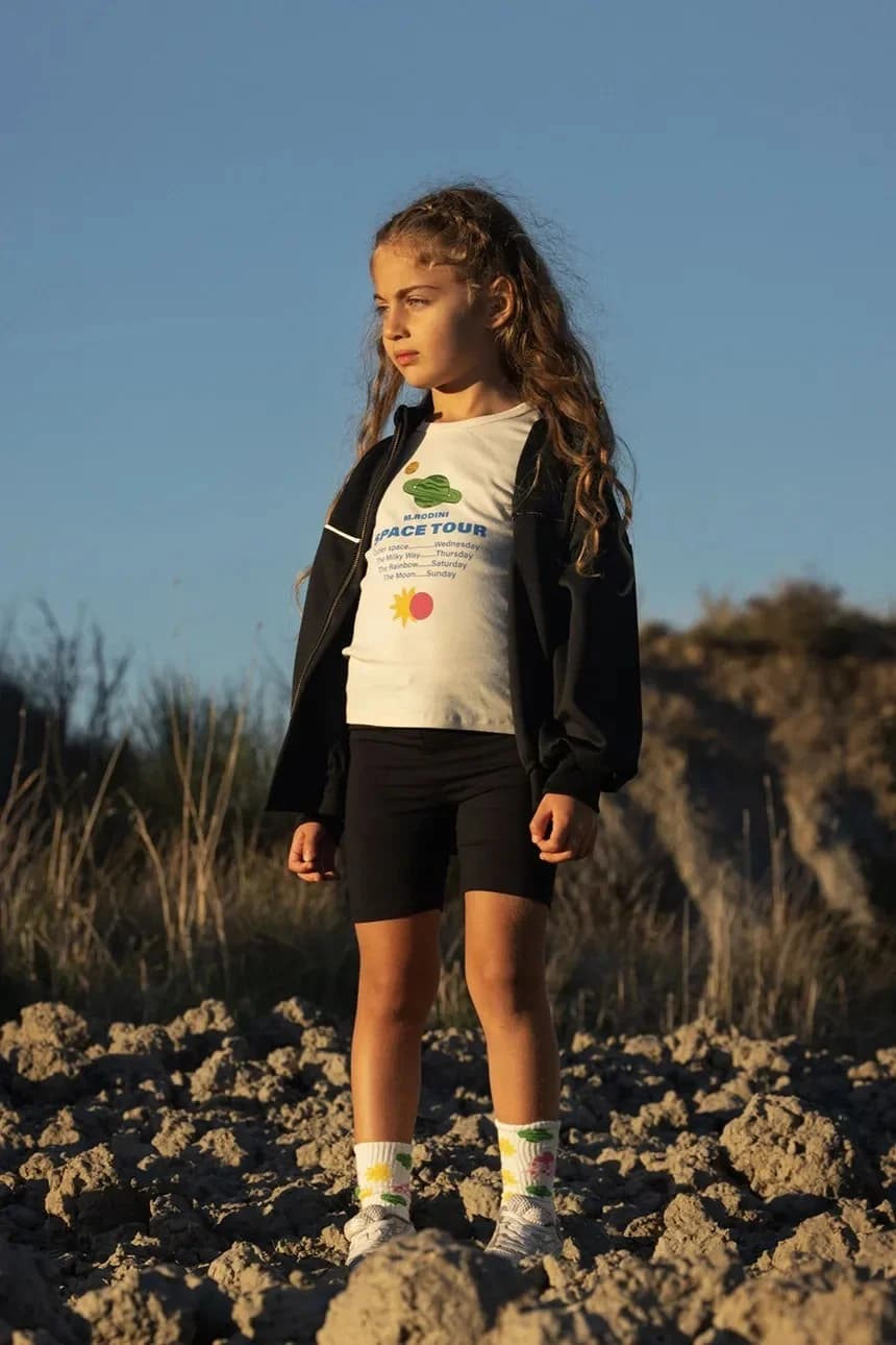 Детская хлопковая футболка Космический тур - фото 5