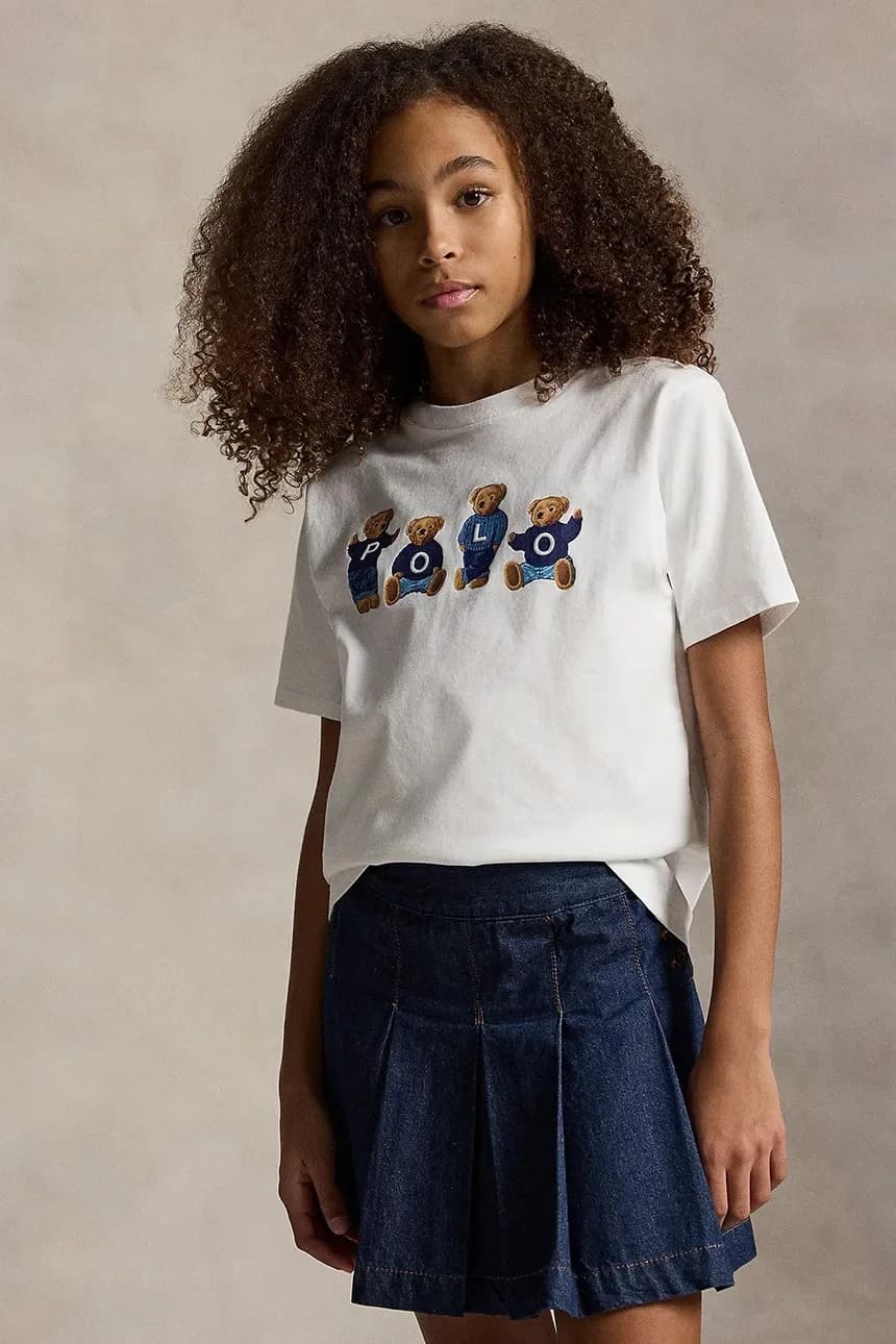 Детская хлопковая футболка