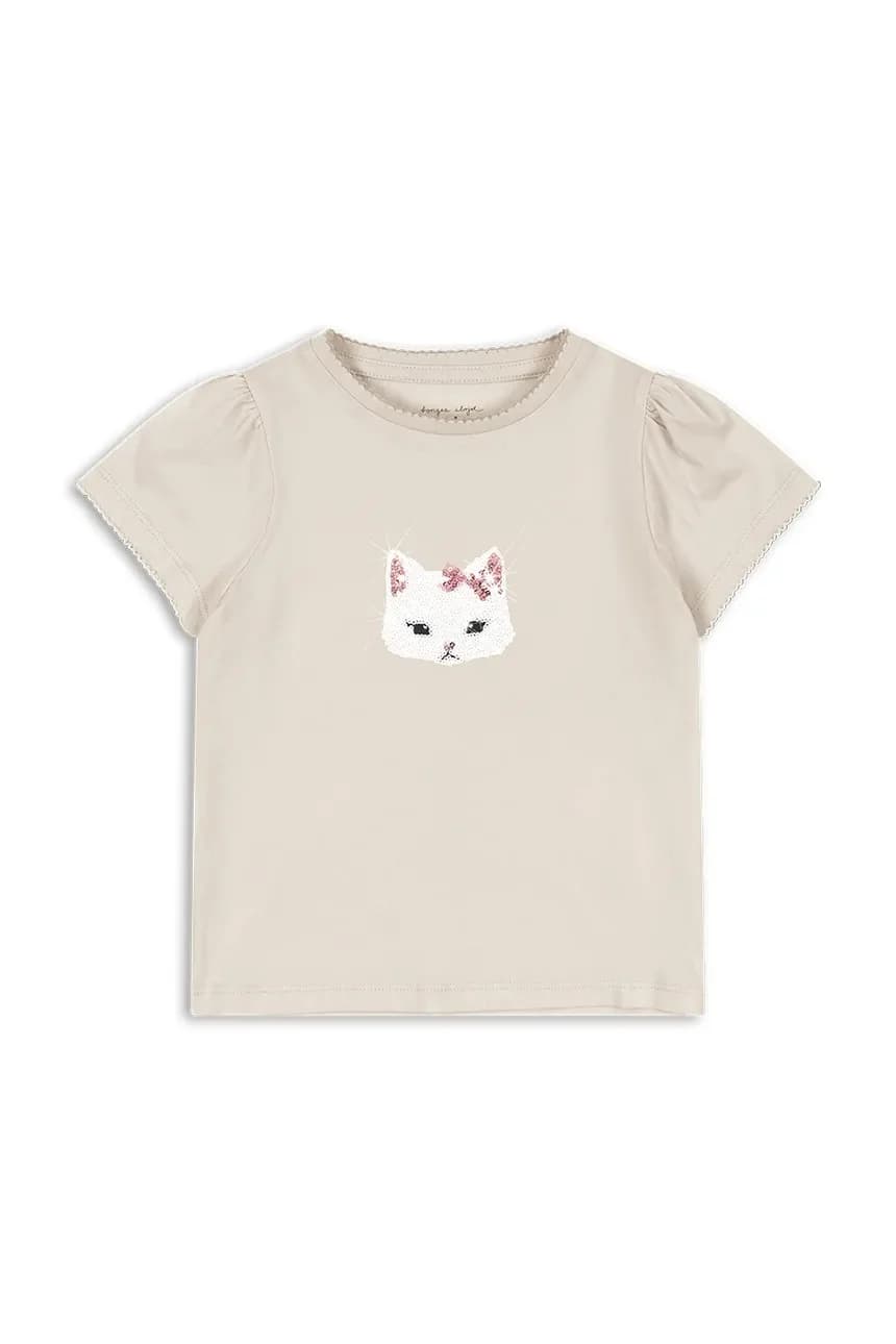 Детская хлопковая футболка FAMO PUFF TEE GOTS