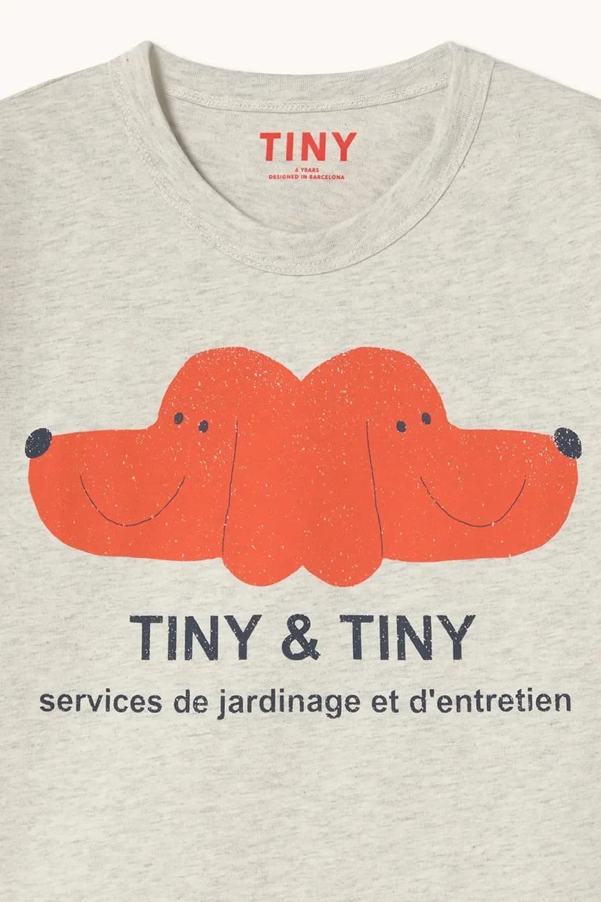 Детская хлопковая футболка TINY&TINY GRAPHIC TEE - фото 4