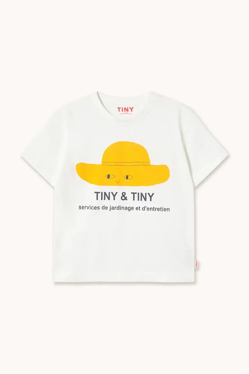 Детская хлопковая футболка TINY HAT GRAPHIC TEE - фото 2