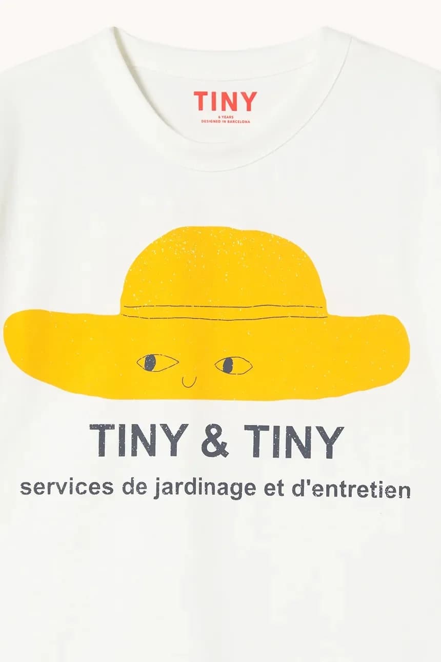 Детская хлопковая футболка TINY HAT GRAPHIC TEE - фото 4
