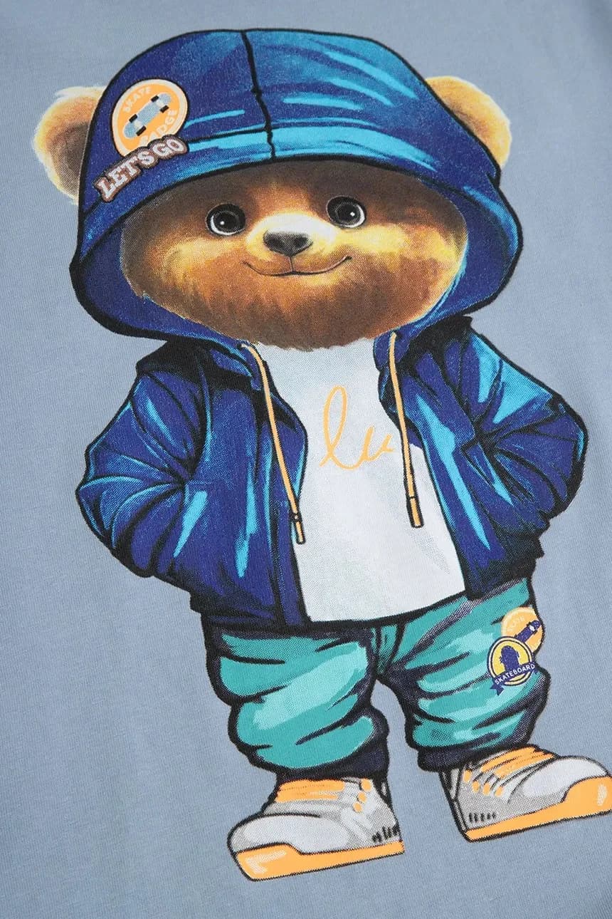 Детская хлопковая футболка - фото 4