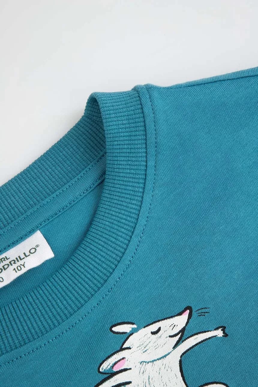 Детская хлопковая футболка - фото 3