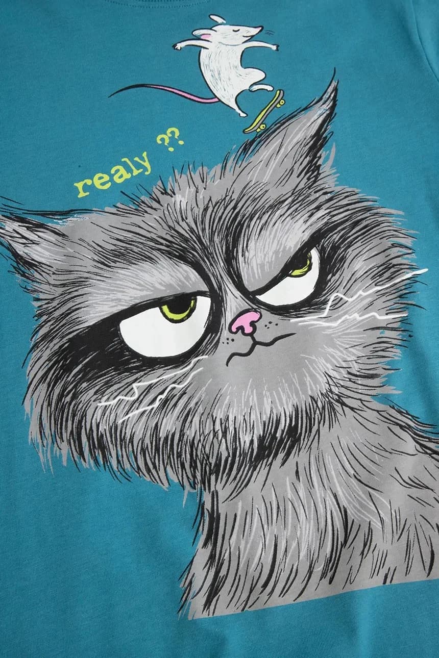 Детская хлопковая футболка - фото 4