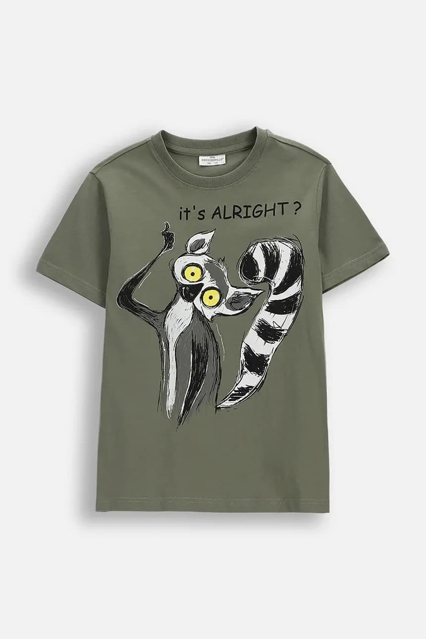 Детская хлопковая футболка