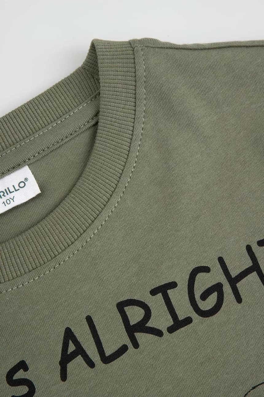 Детская хлопковая футболка - фото 3