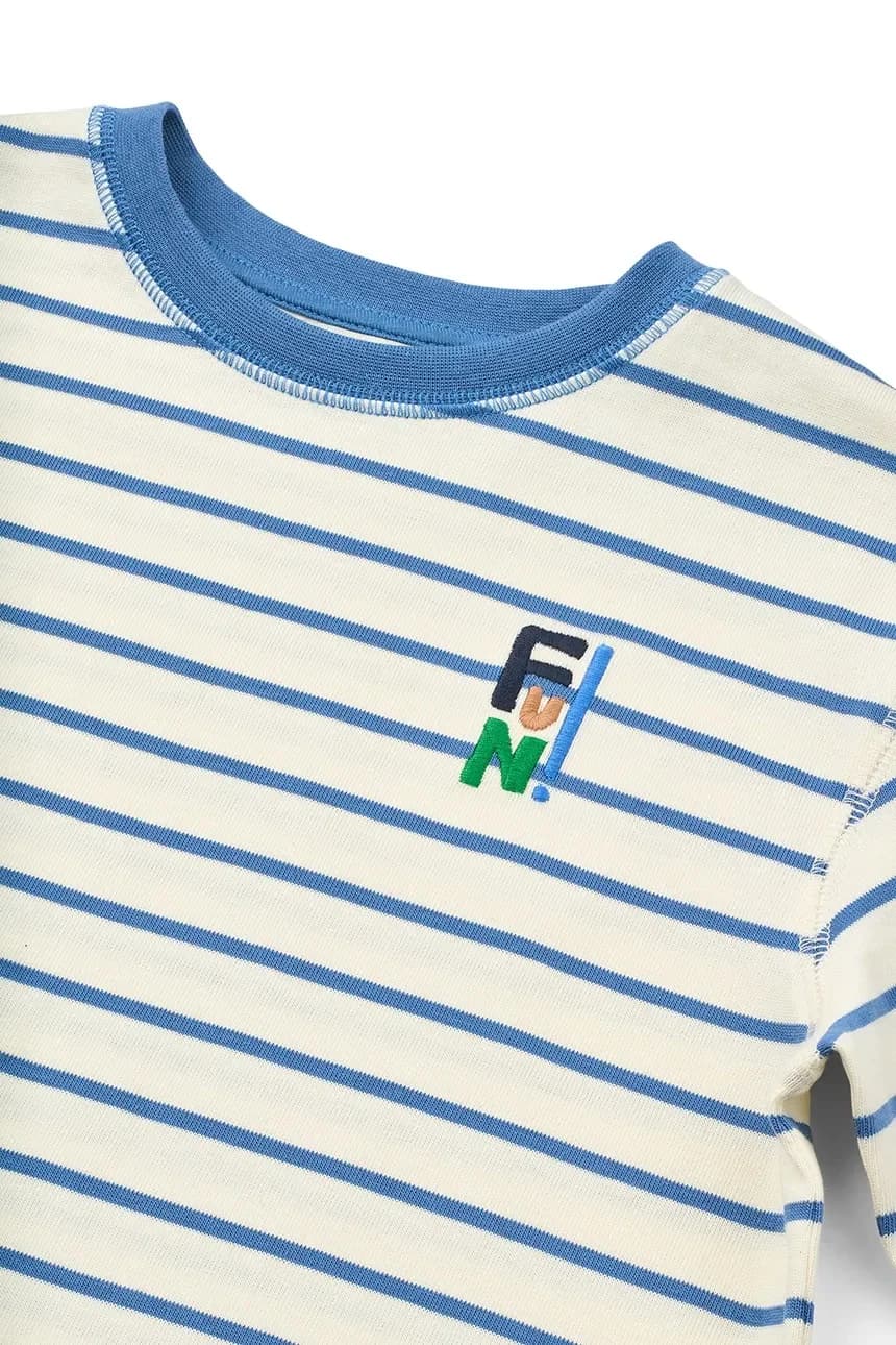 Детская хлопковая футболка Tyler Stripe SS Футболка - фото 3