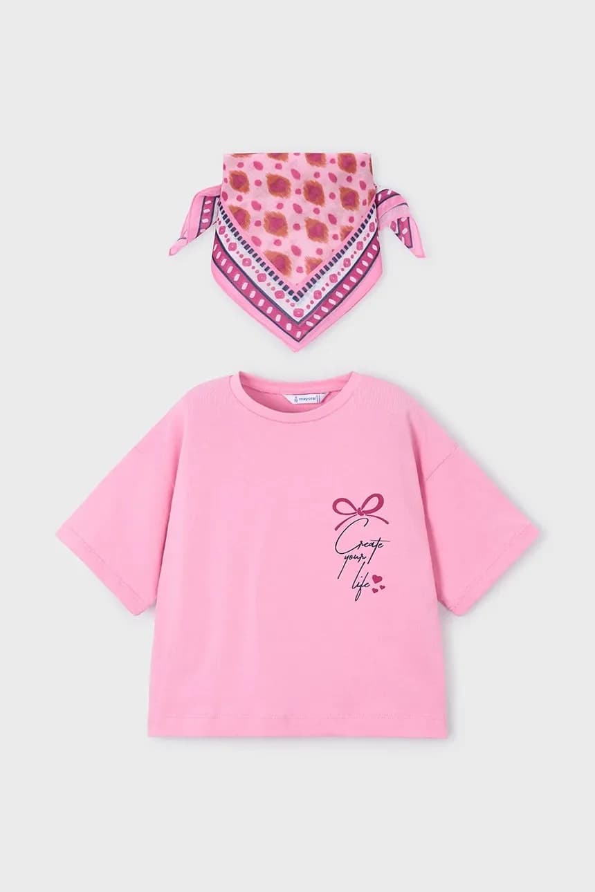 Детская хлопковая футболка