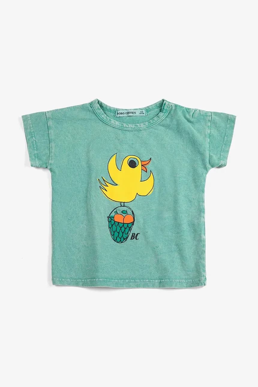 Хлопковая детская футболка Flying Oranges - фото 2