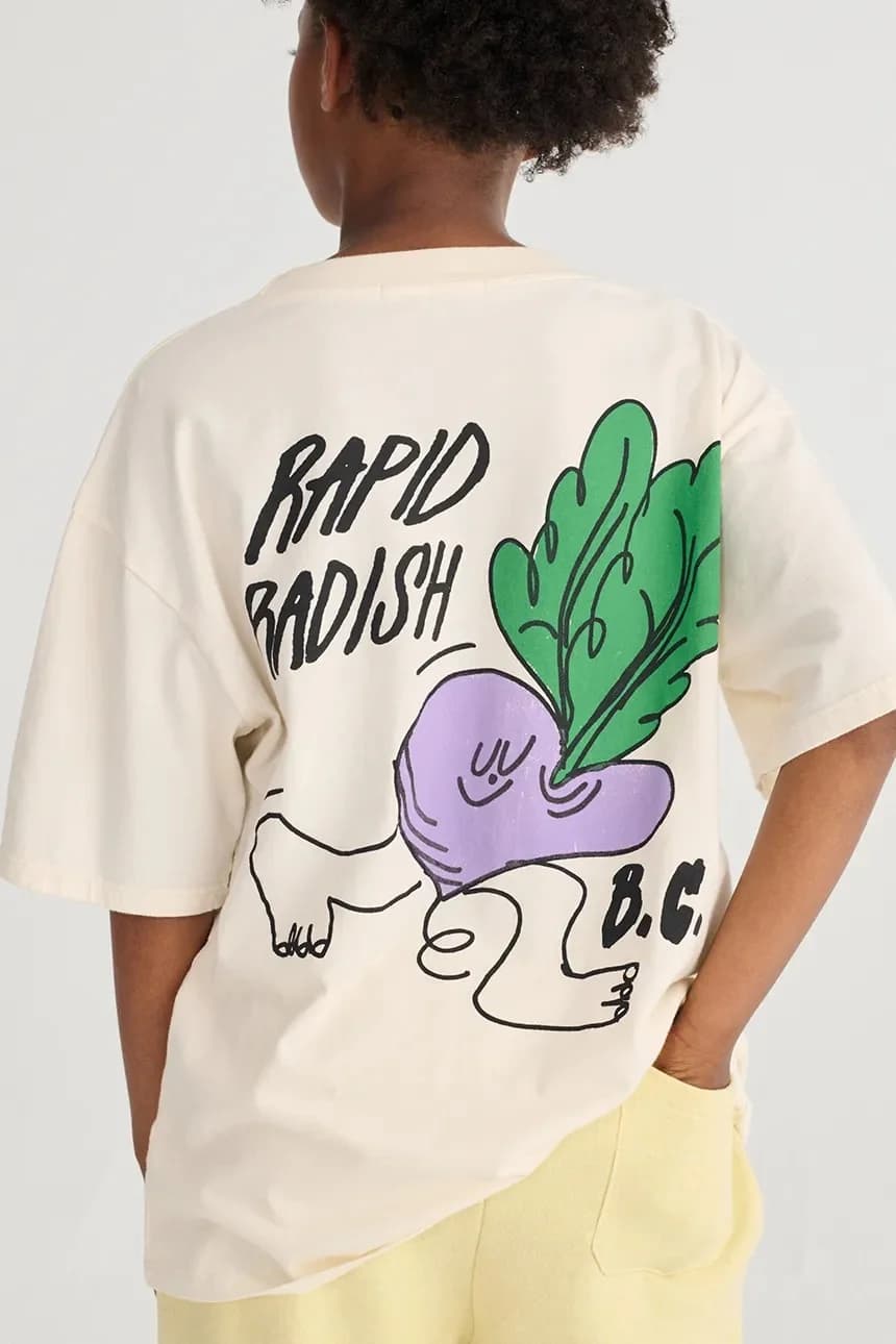 Детская хлопковая футболка Rapid Radish