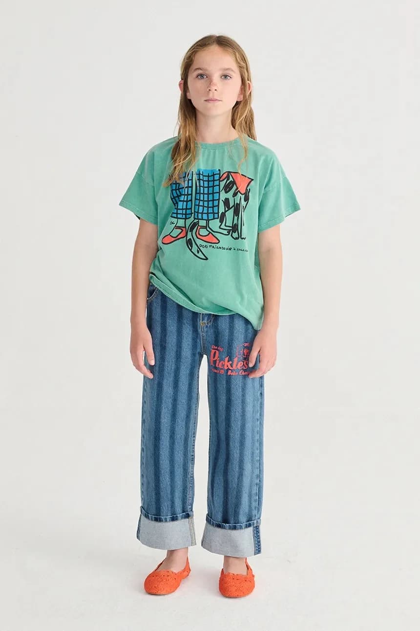 Детская хлопковая футболка Dog Friendship - фото 4