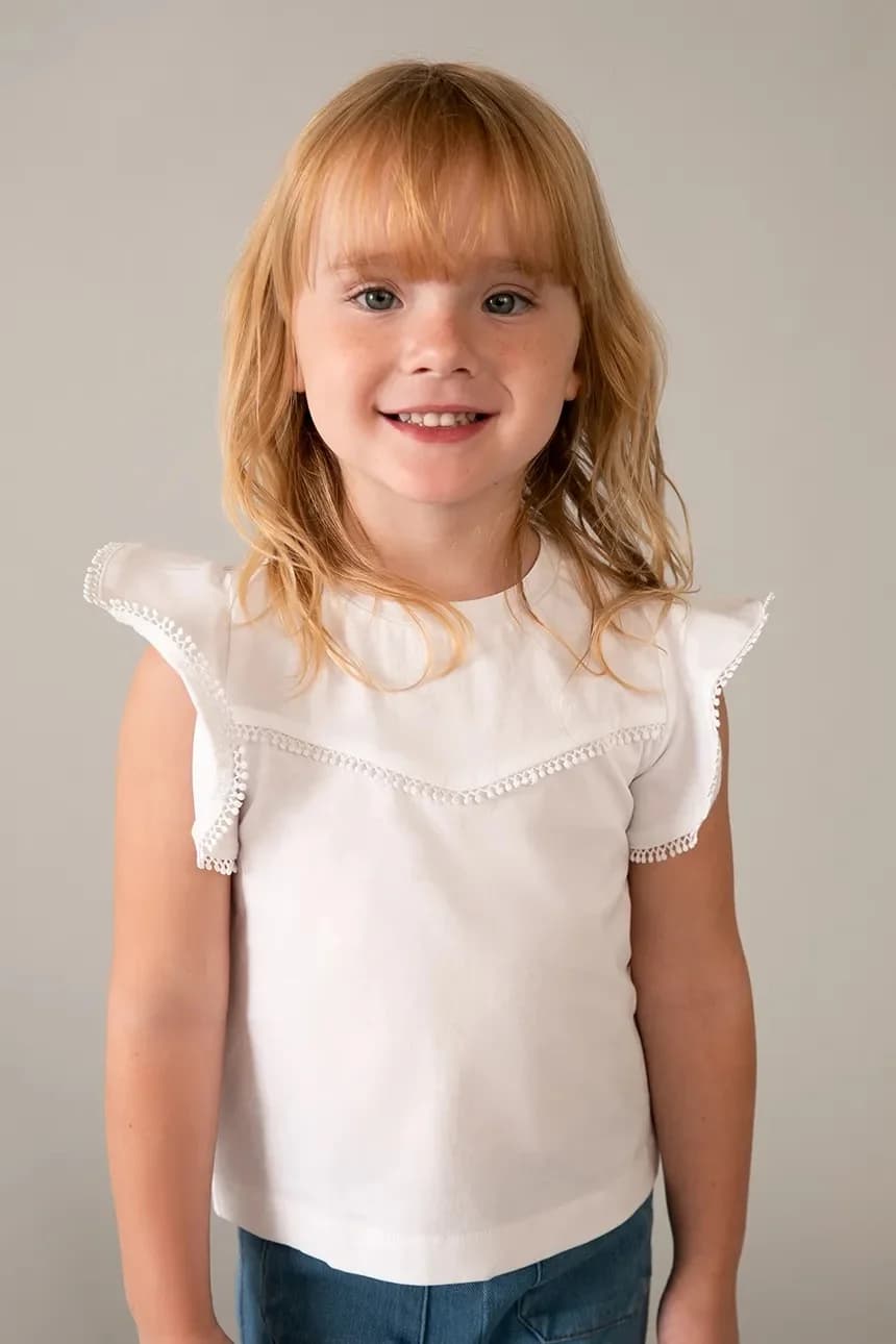 Детская хлопковая футболка