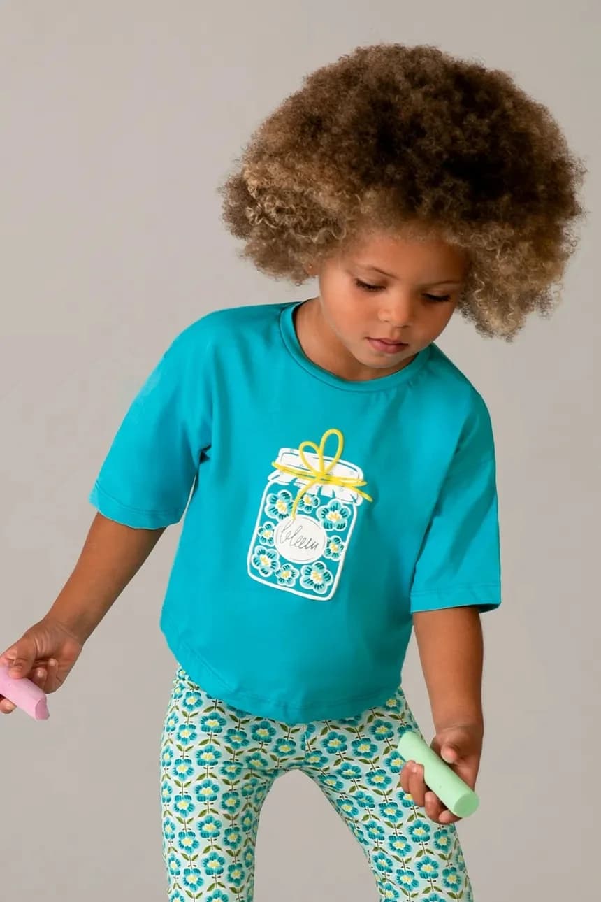 Детская хлопковая футболка