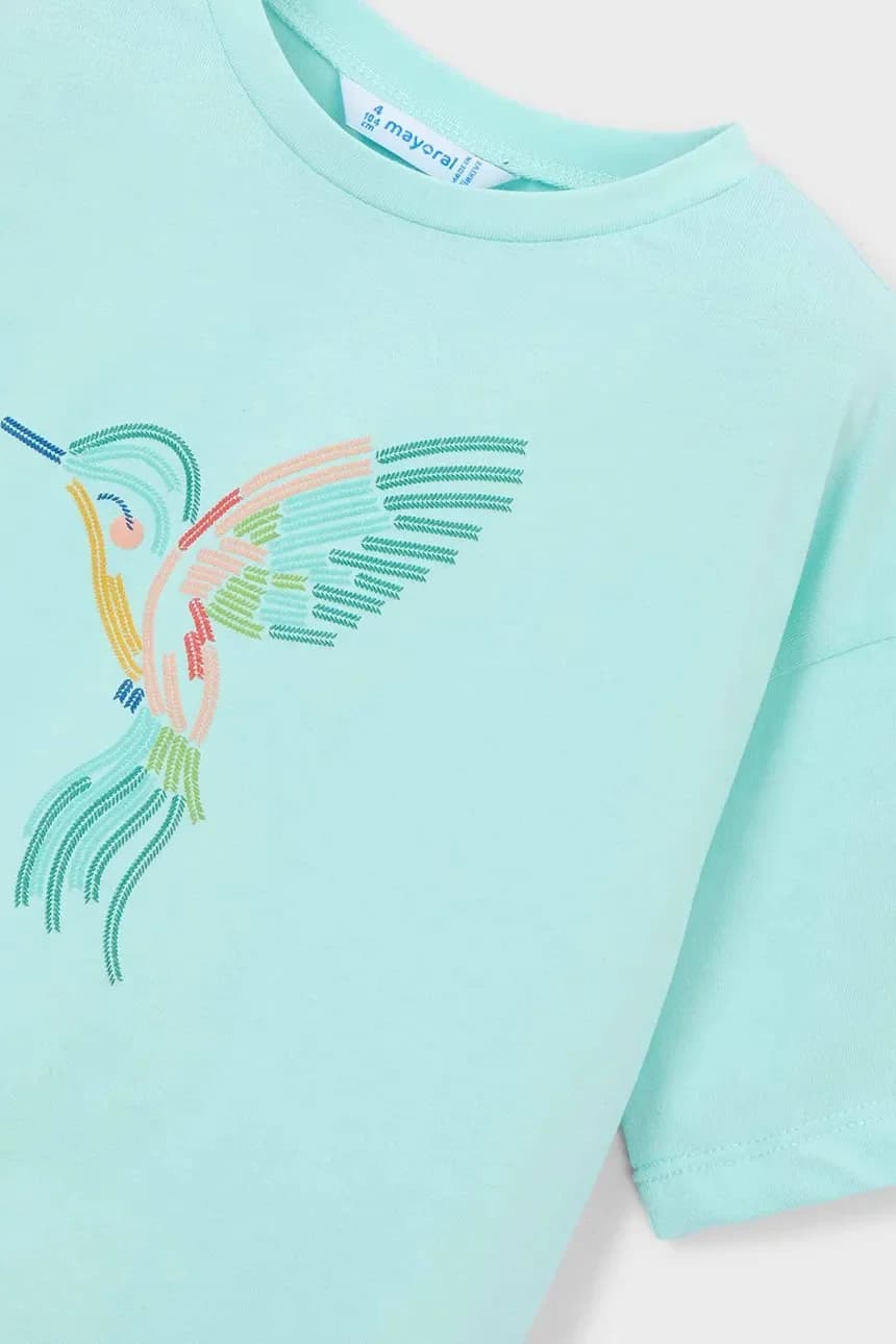 Детская хлопковая футболка - фото 4