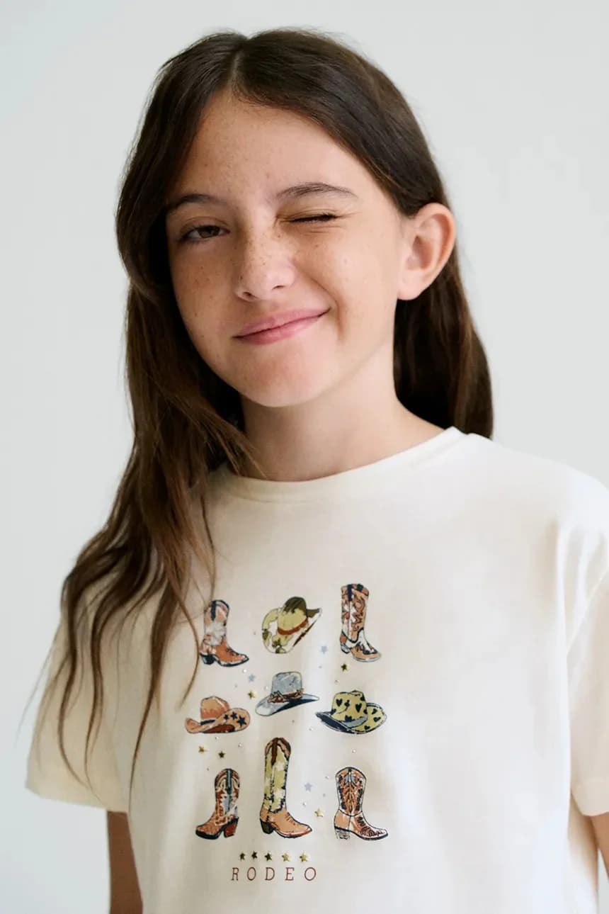 Детская хлопковая футболка