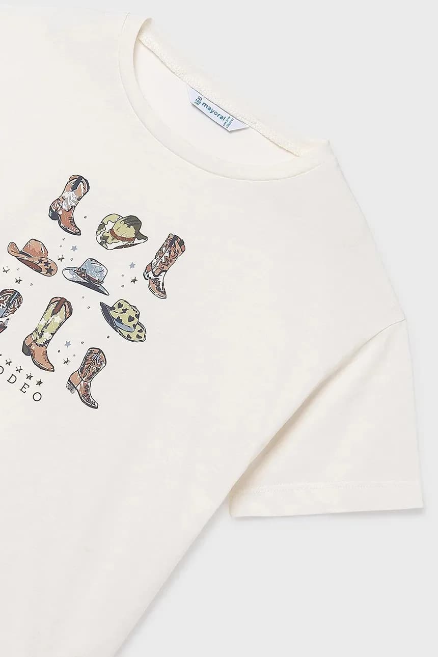 Детская хлопковая футболка - фото 4