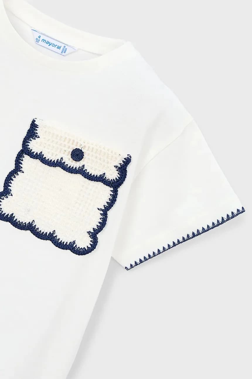 Детская хлопковая футболка - фото 4