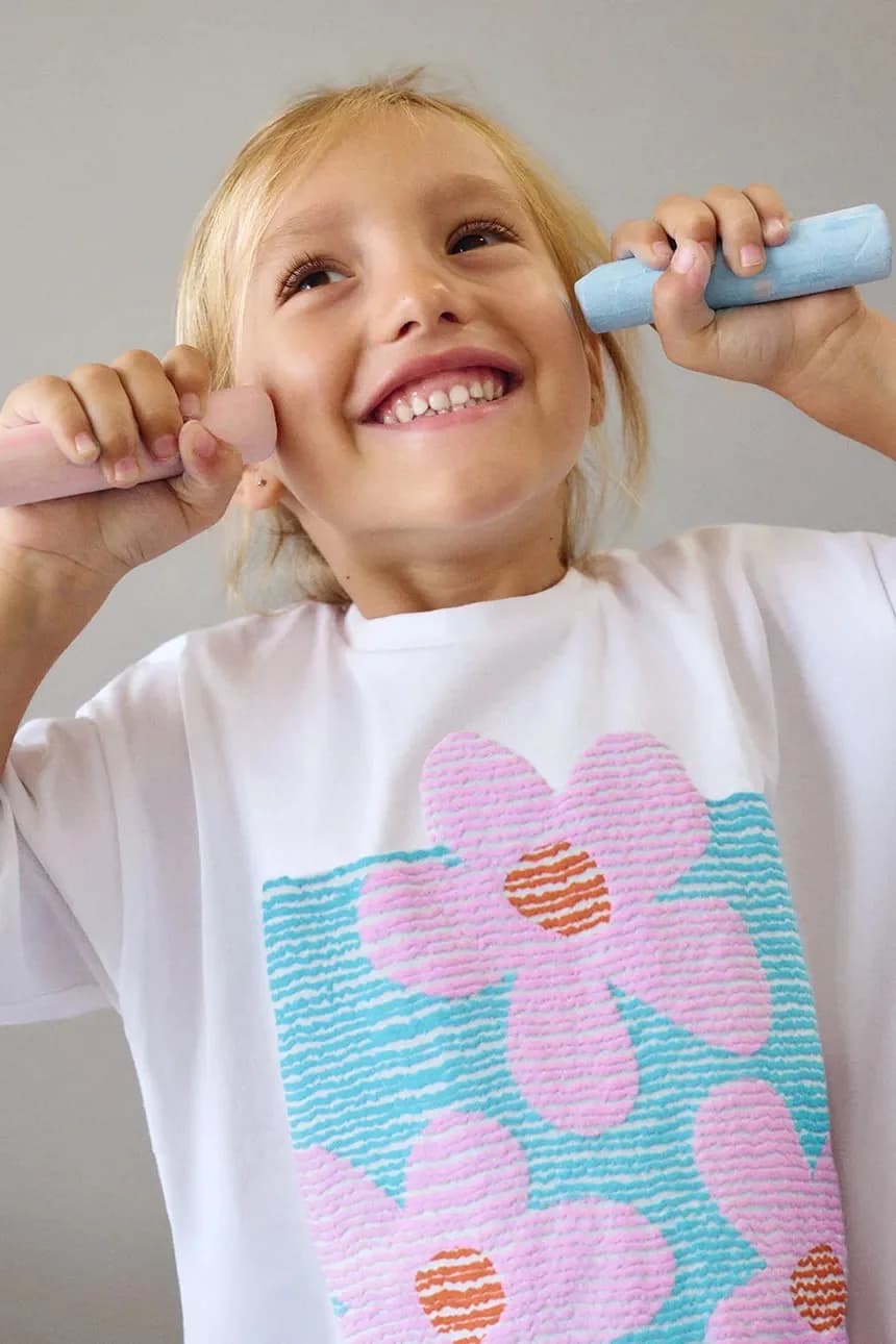 Детская хлопковая футболка