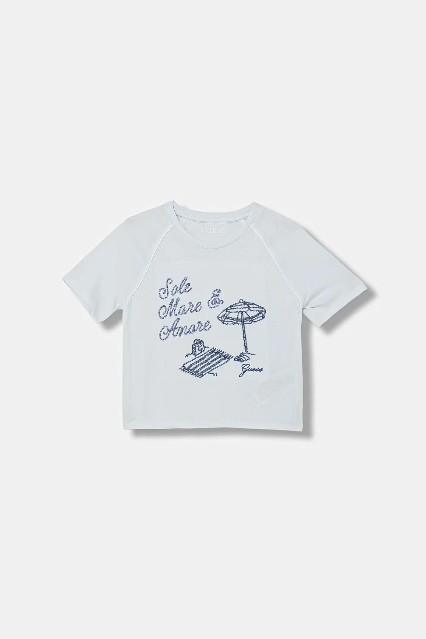 Детская хлопковая футболка