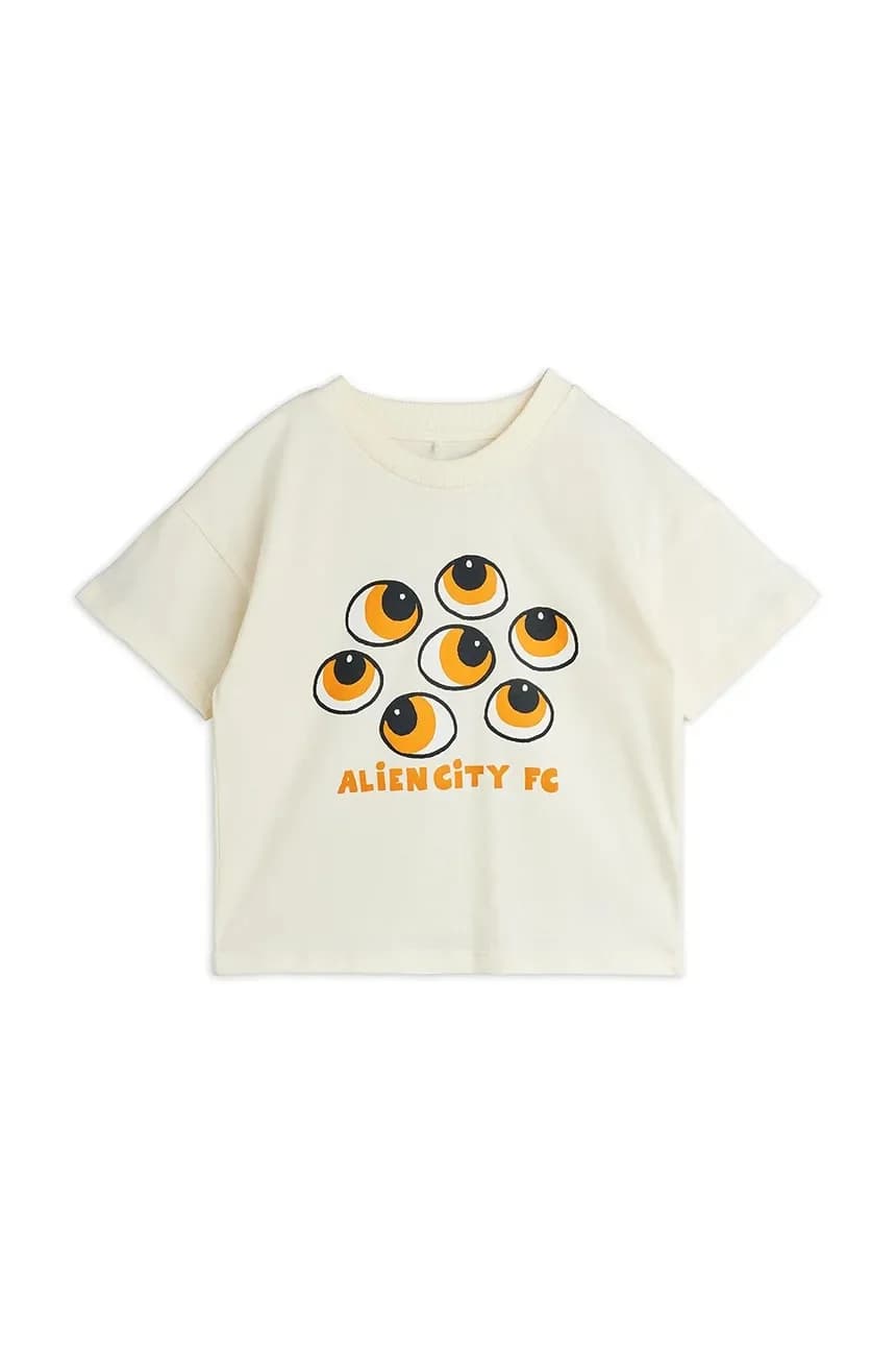 Детская хлопковая футболка Глаза