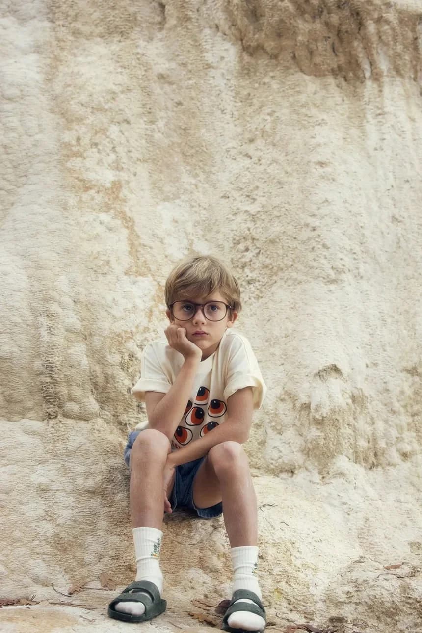 Детская хлопковая футболка Глаза - фото 4