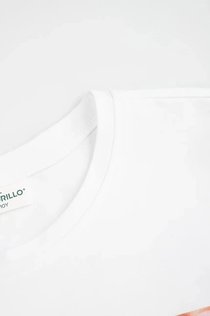 Детская футболка из хлопка с эластаном - фото 3