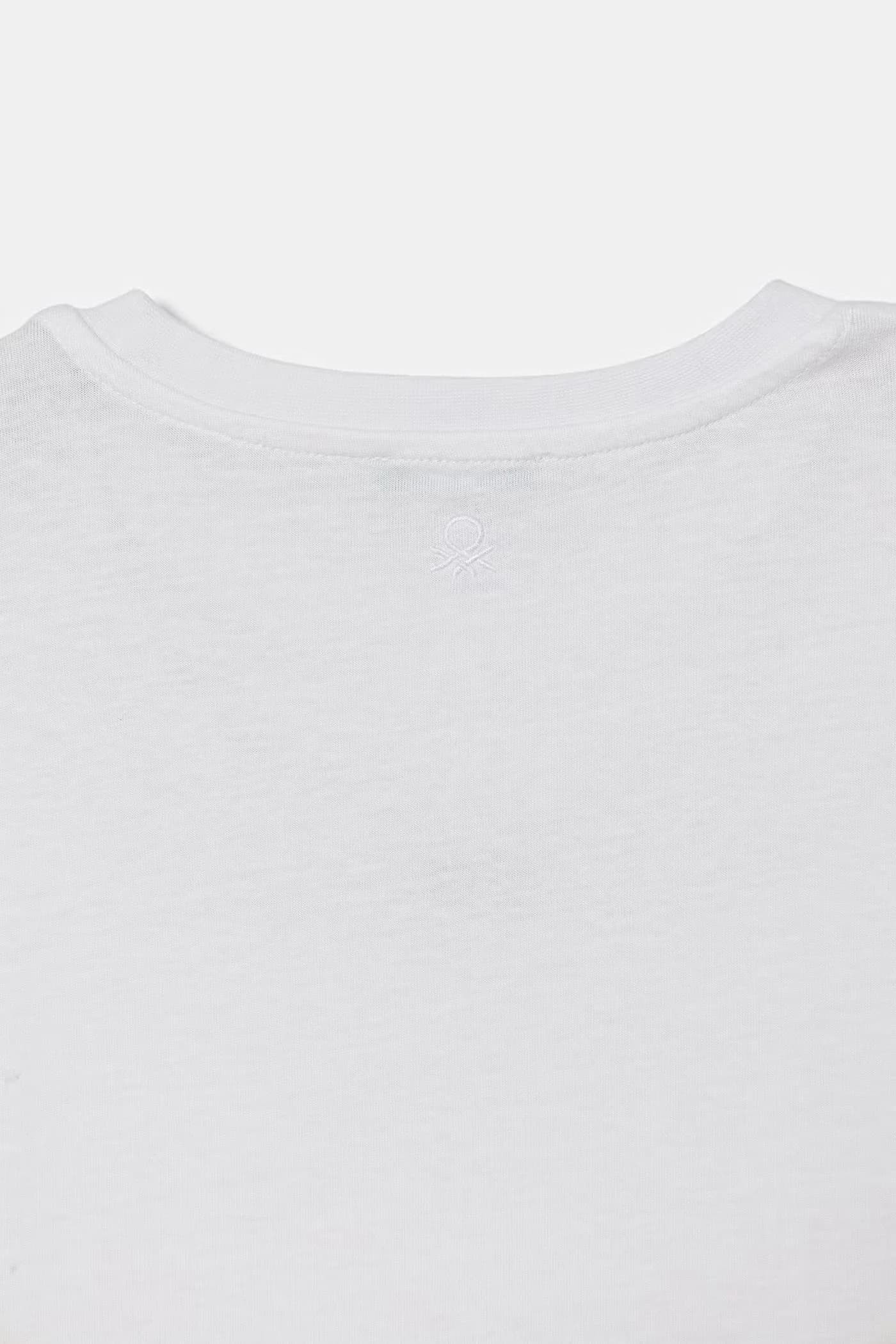 Базовые детские футболки из хлопка, 2 пары - фото 5