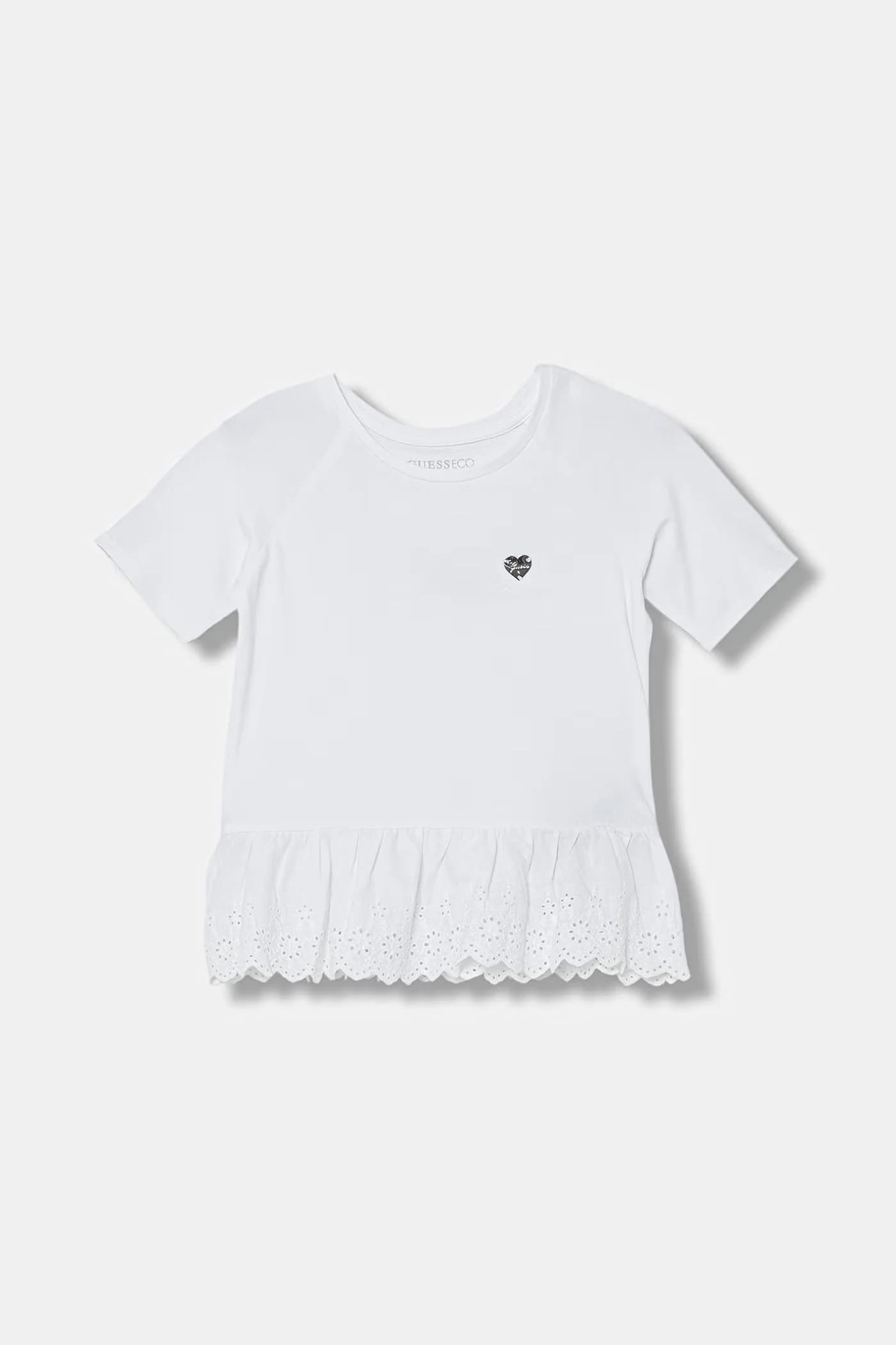 Детская футболка из хлопка с эластаном