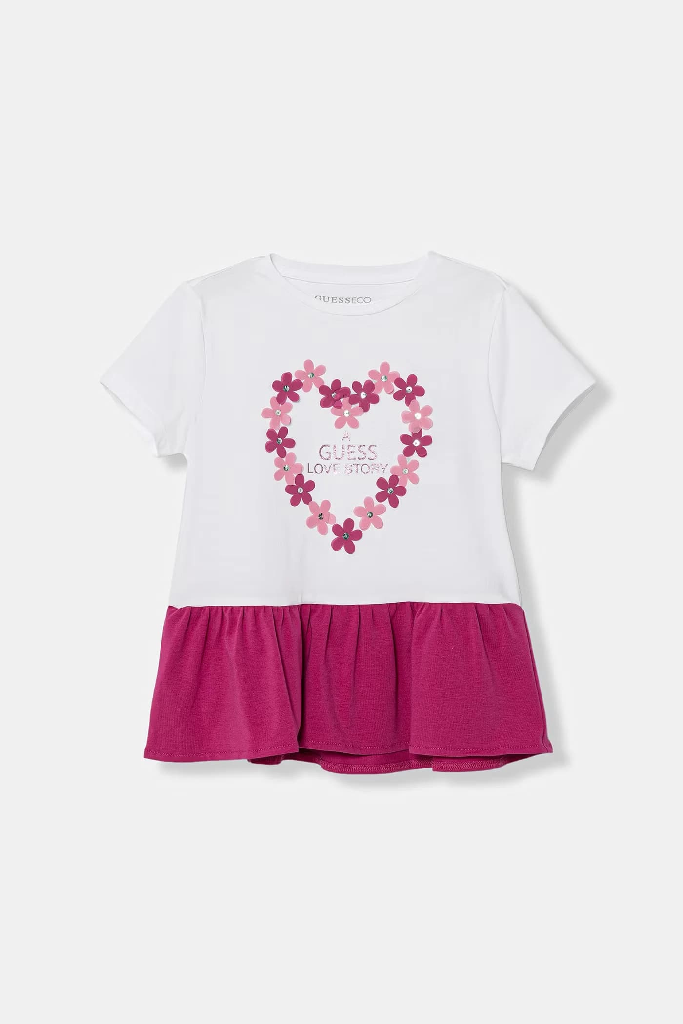 Детская футболка из хлопка с эластаном