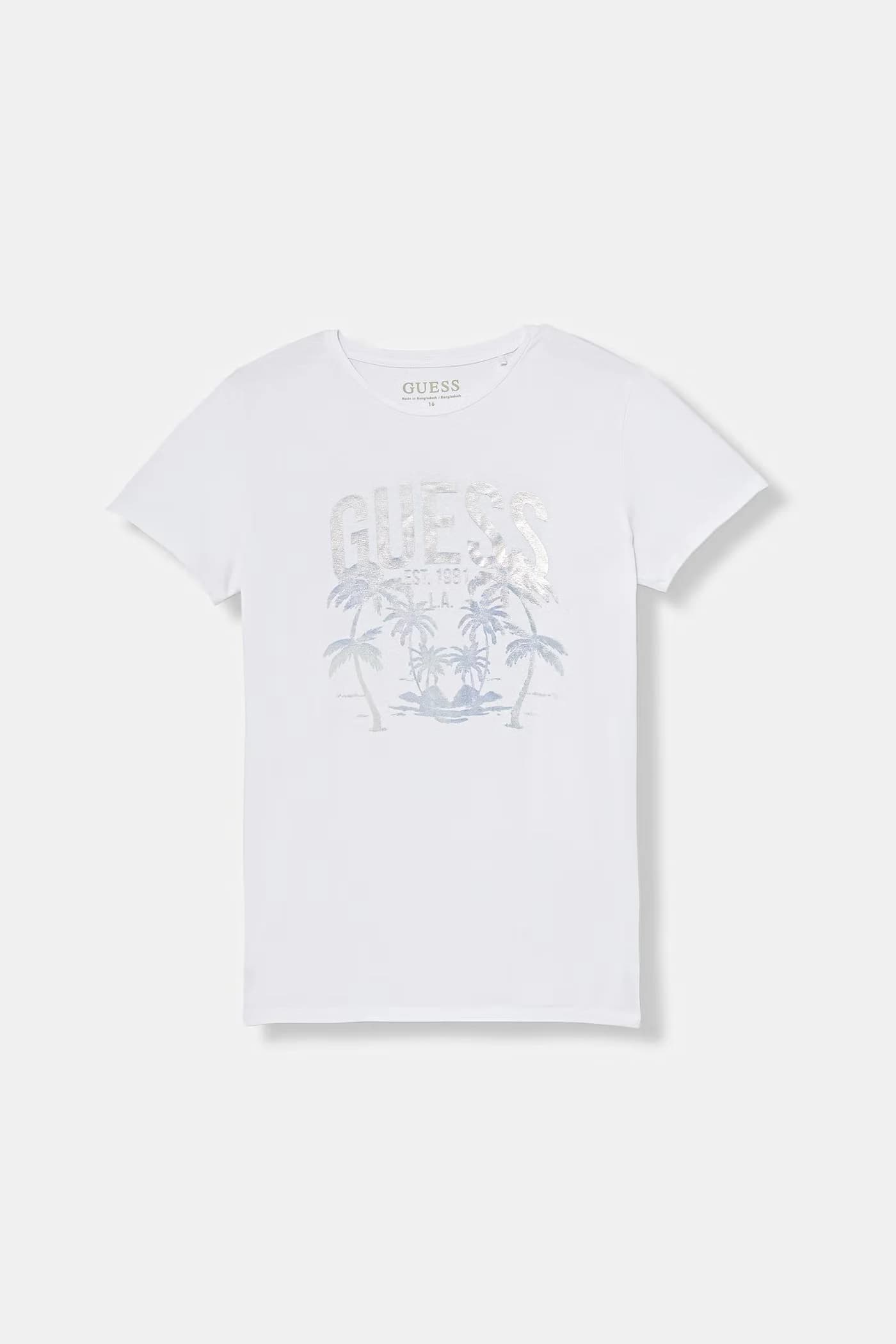 Детская футболка из хлопка с эластаном