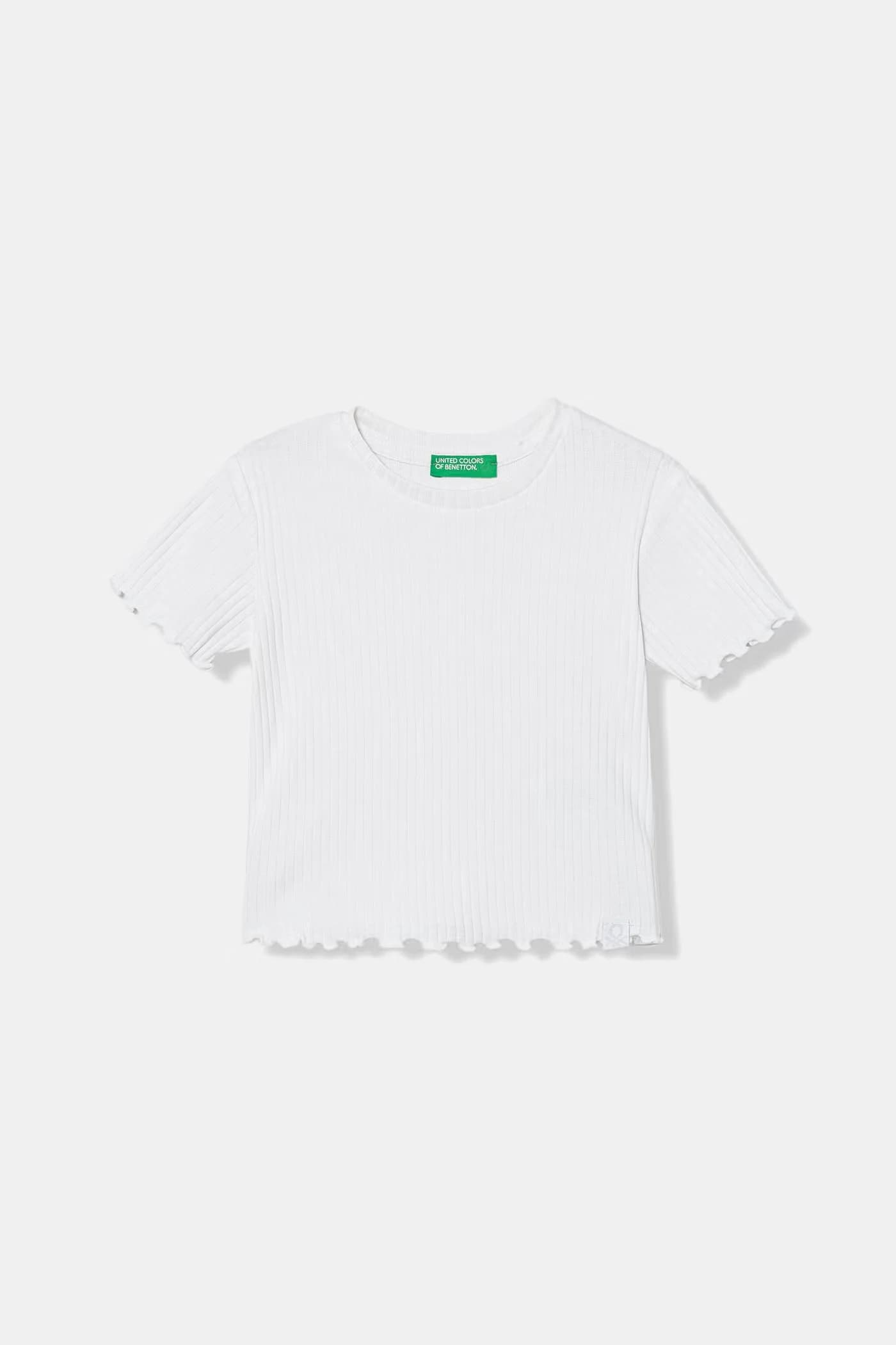 Детская футболка из хлопка с эластаном