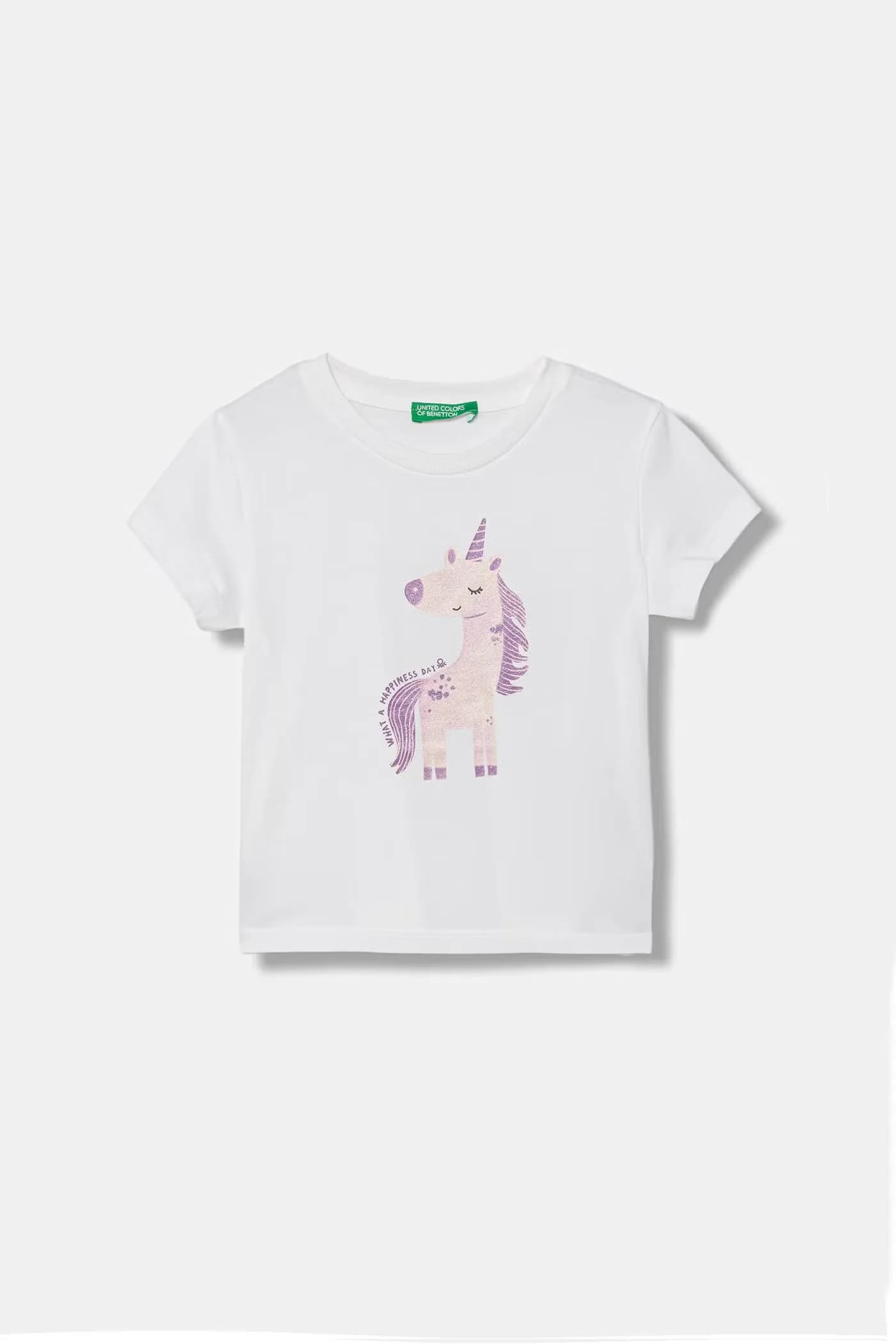 Детская хлопковая футболка