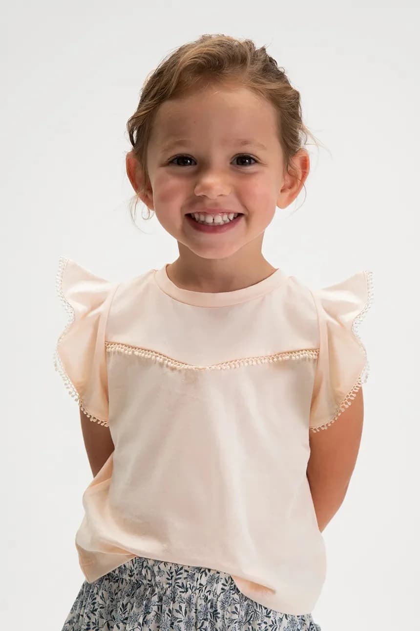 Детская хлопковая футболка