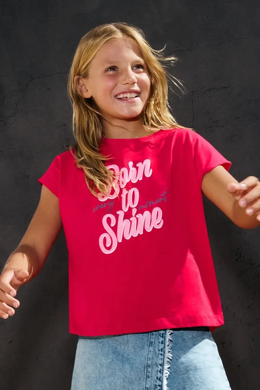 Детская хлопковая футболка