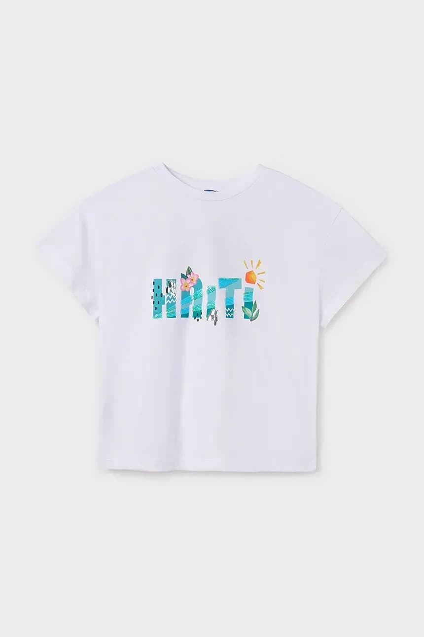 Детская хлопковая футболка